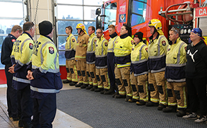 Volunteer Fire Brigade : Edgecumbe : New Zealand : Business News Photos : Richard Moore : Photographer